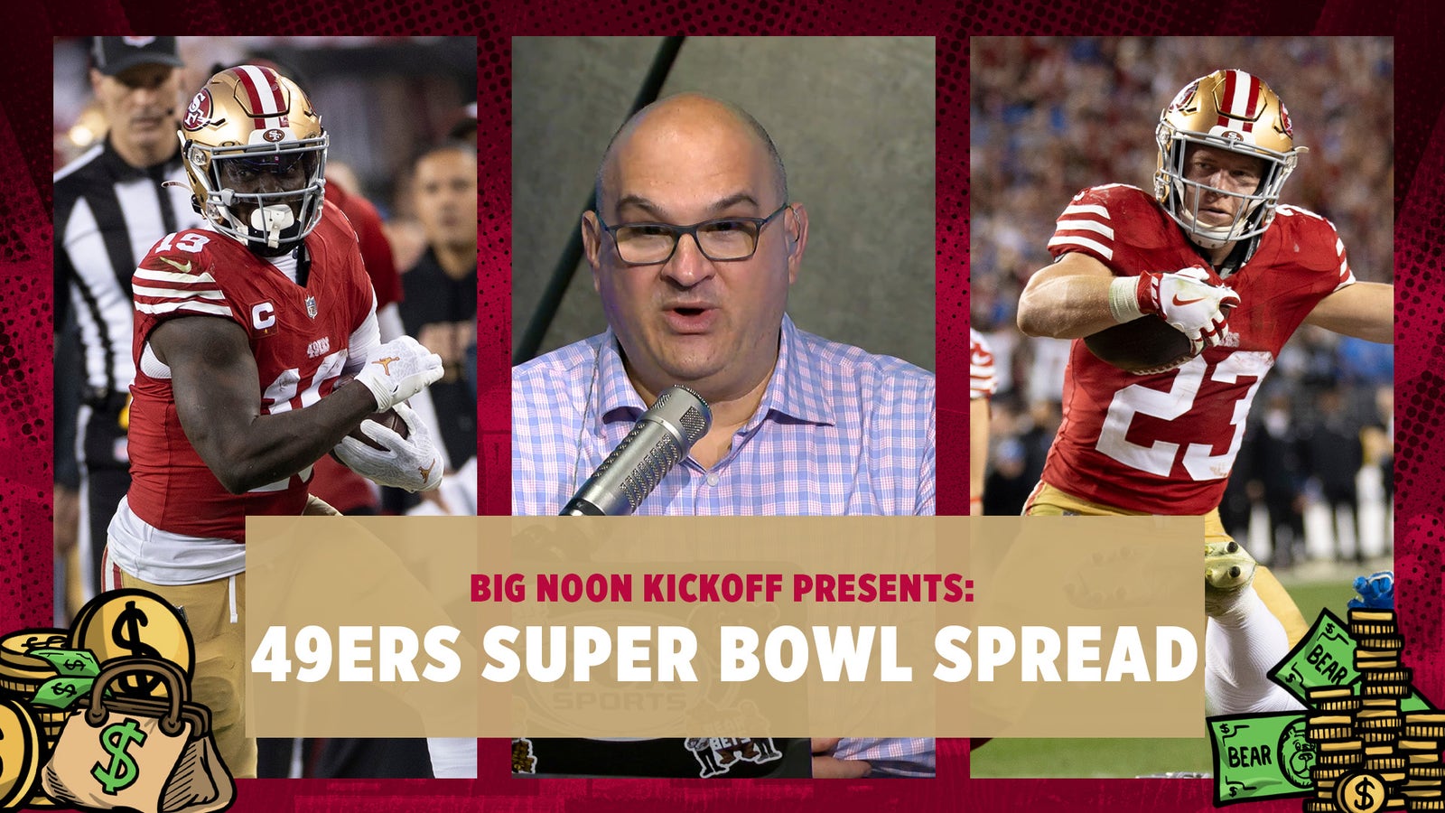49ers Super Bowl betting spread, moneyline, odds and game total 