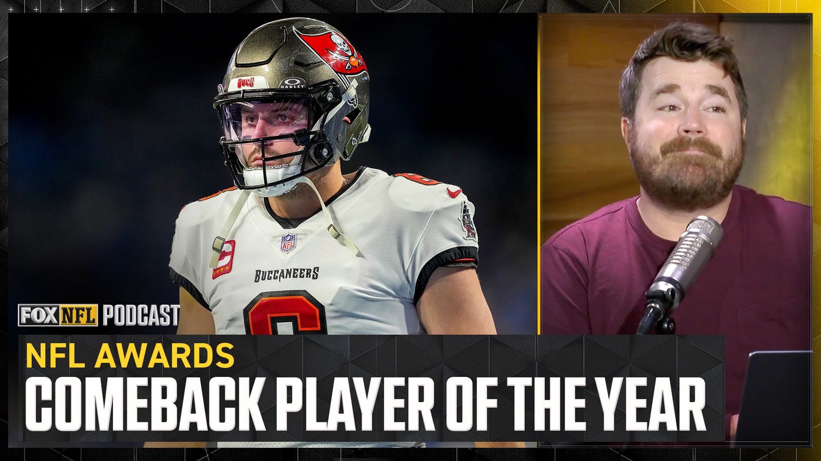 Baker Mayfield wins NFL on FOX Pod's Comeback Player of the Year award