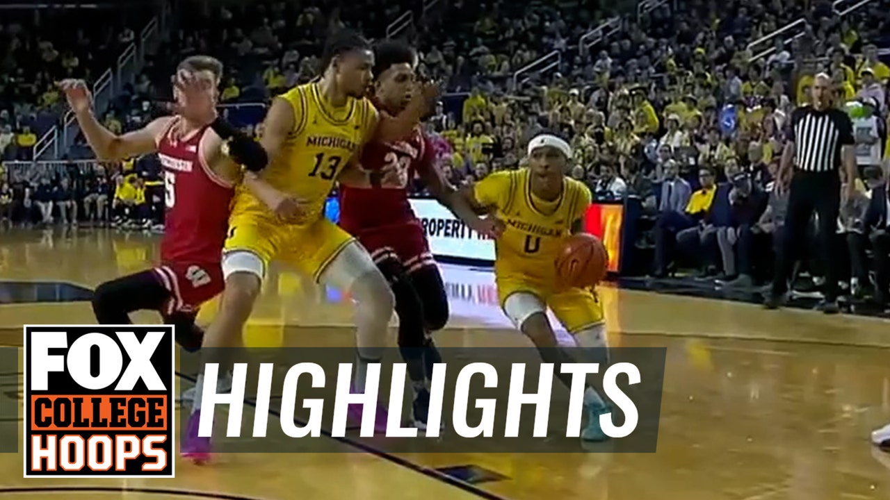 No. 11 Wisconsin Badgers vs. Michigan Wolverines Highlights | CBB on FOX