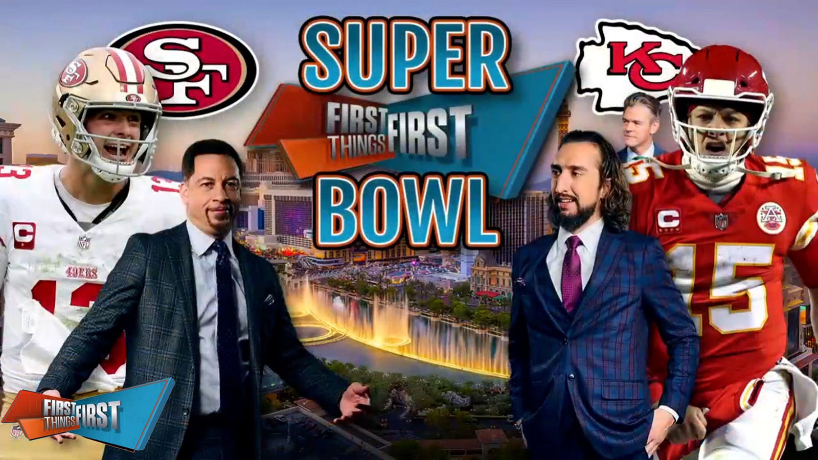 Chiefs or 49ers: who ya got in Super Bowl LVIII? | First Things First 