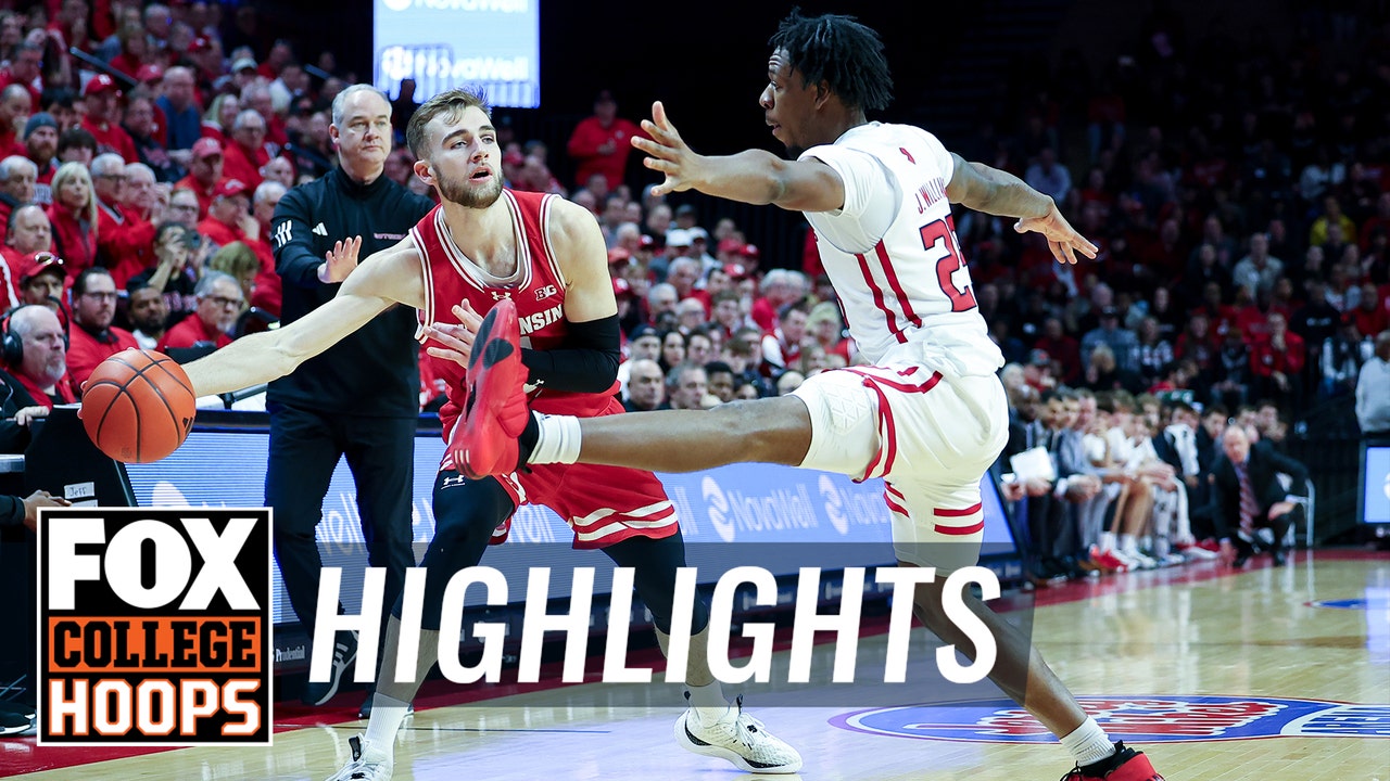 No. 11 Wisconsin Badgers vs. Rutgers Scarlet Knights Highlights | CBB on FOX