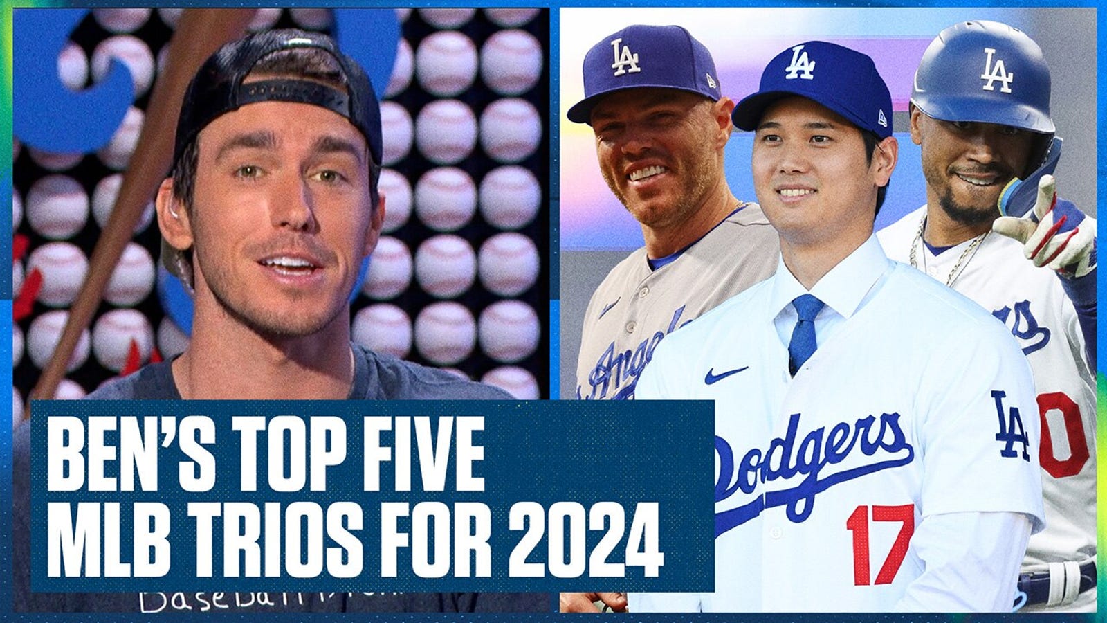 Ben Verlander's top five MLB trios for the 2024 season