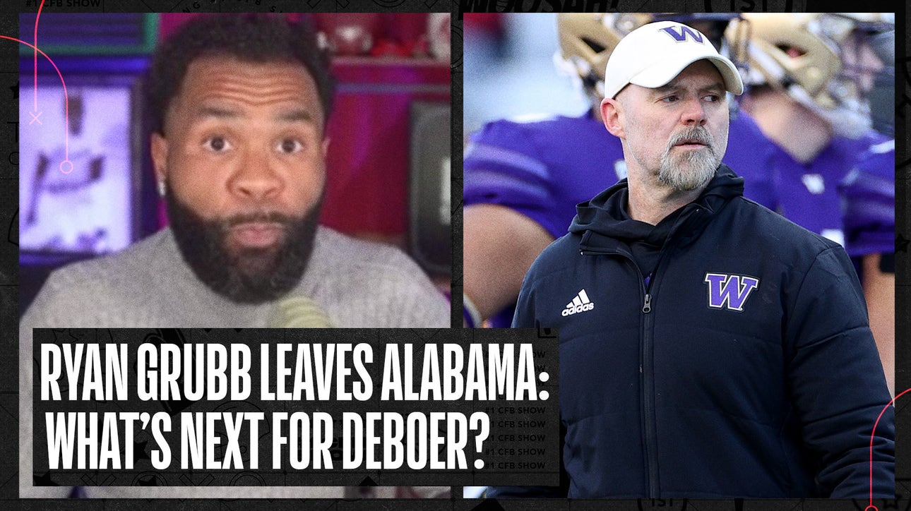 Ryan Grubb leaves Alabama to become Seahawks offensive coordinator | No. 1 CFB Show