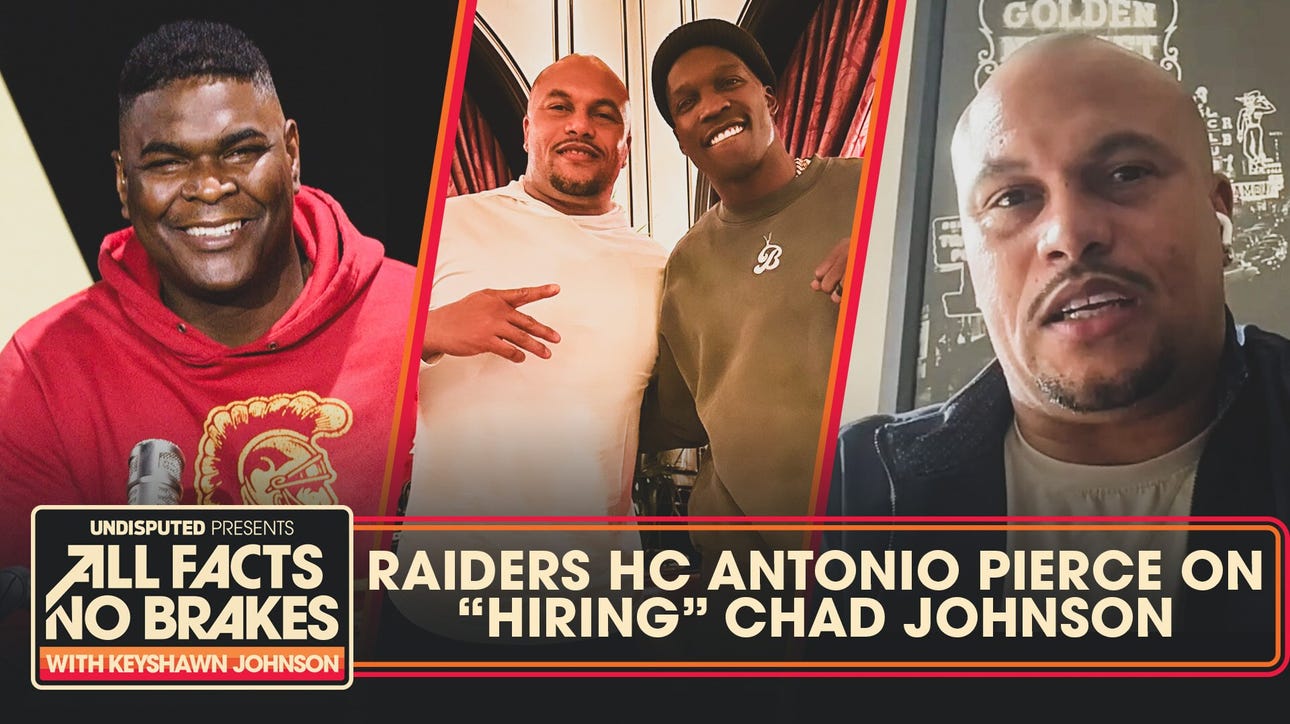 Raiders HC Antonio Pierce addresses the Chad ‘Ochocinco’ Johnson rumors | All Facts No Brakes