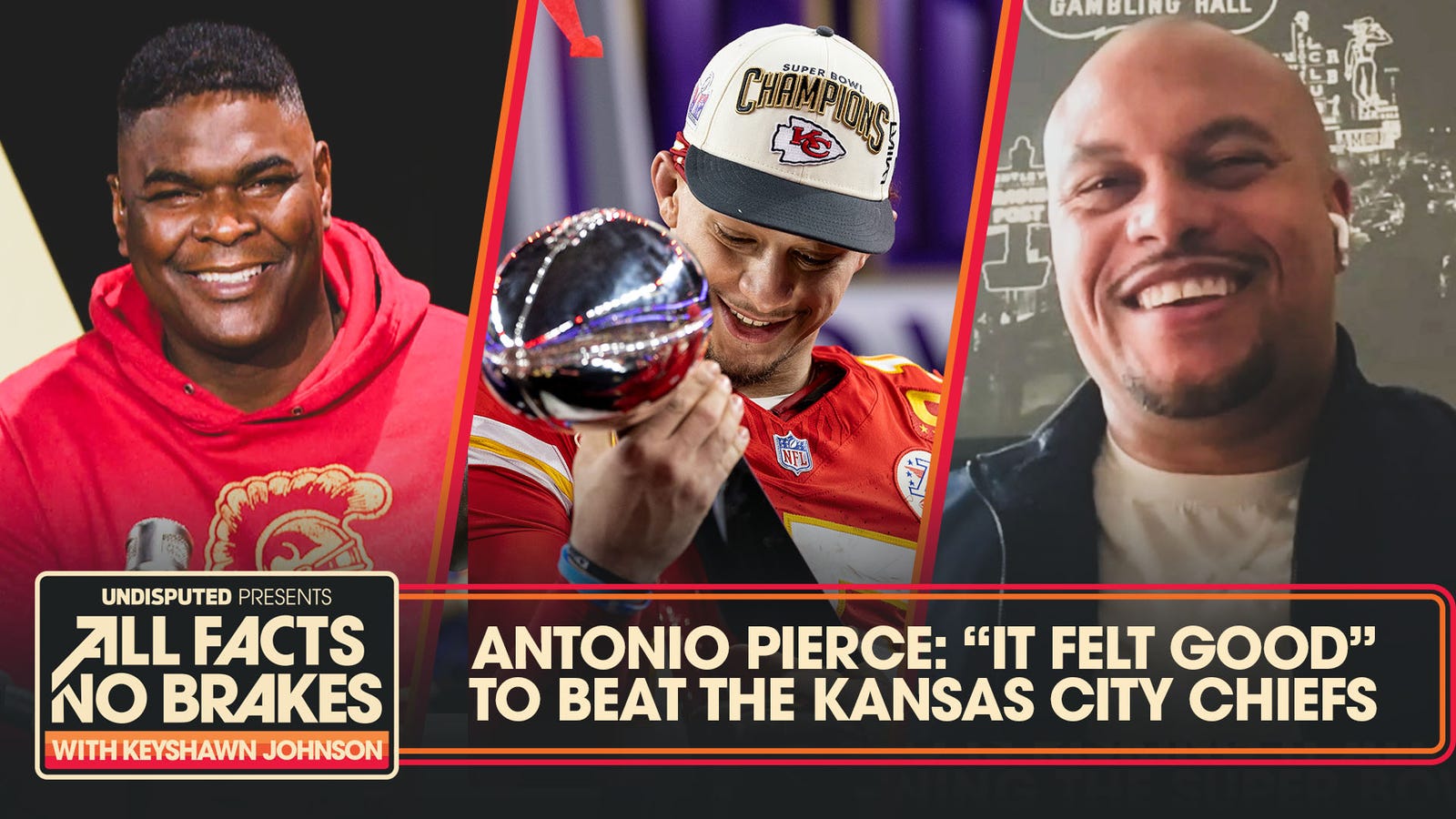 Antonio Pierce remembers beating the Super Bowl-champion Chiefs