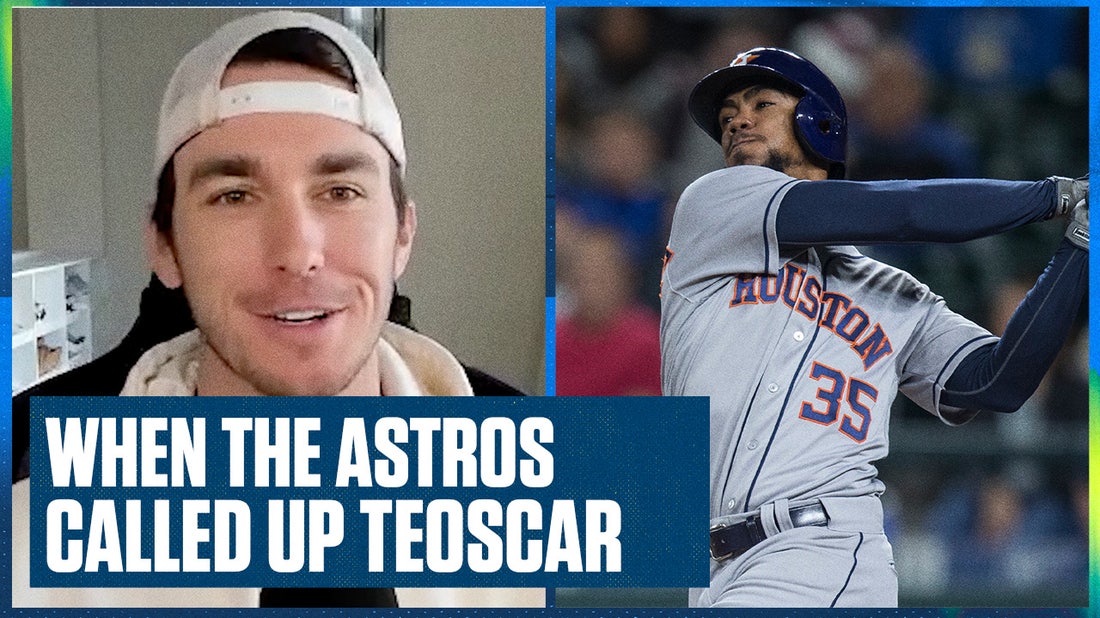How the Houston Astros called Teoscar Hernandez up to the big leagues | Flippin' Bats