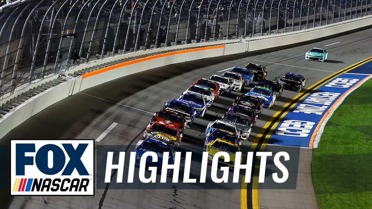 Bluegreen Vacations Duel 1 at Daytona Highlights | NASCAR on FOX