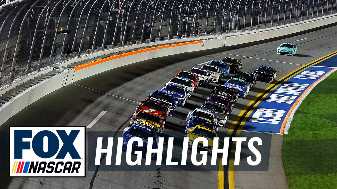 Bluegreen Vacations Duel 1 at Daytona Highlights | NASCAR on FOX