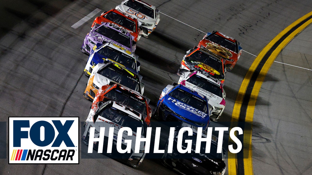 Bluegreen Vacations Duel 2 at Daytona Highlights | NASCAR on FOX