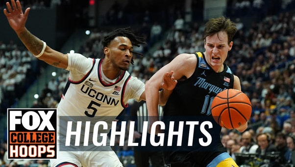 No. 4 Marquette Golden Eagles vs. No. 1 Connecticut Huskies Highlights | CBB on FOX