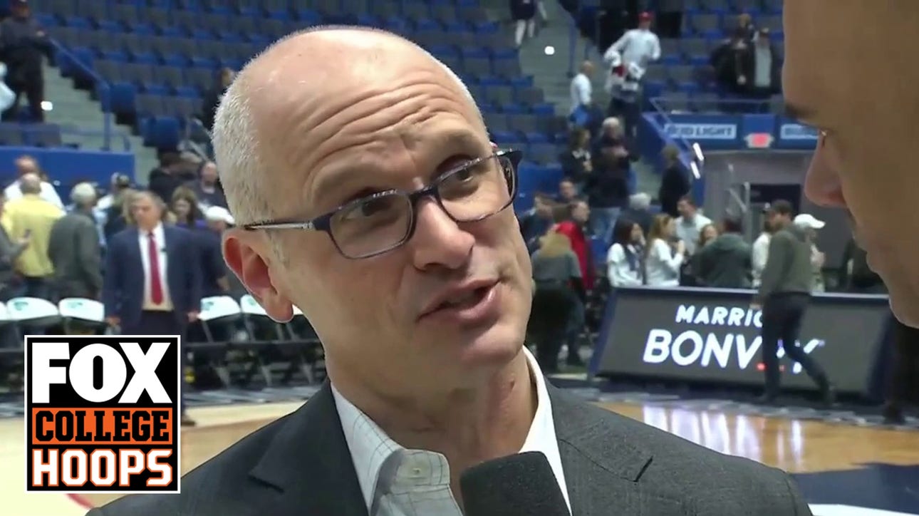 'We played a great game' – Dan Hurley on No. 1 UConn's rout of No. 4 Marquette | CBB on FOX
