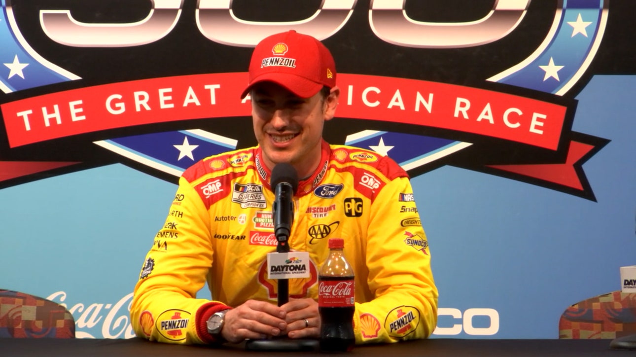 Joey Logano discusses why he thinks being on the pole can play dividends at Daytona | NASCAR on FOX