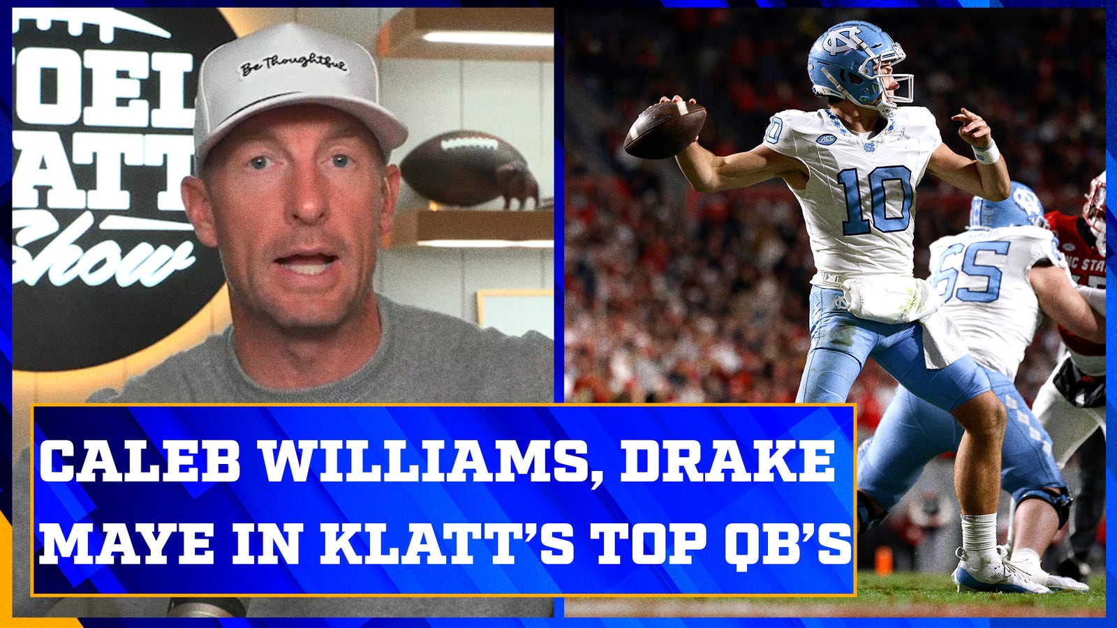 Caleb Williams and Drake Maye lead Joel Klatt’s top five QBs in 2024 NFL Draft 