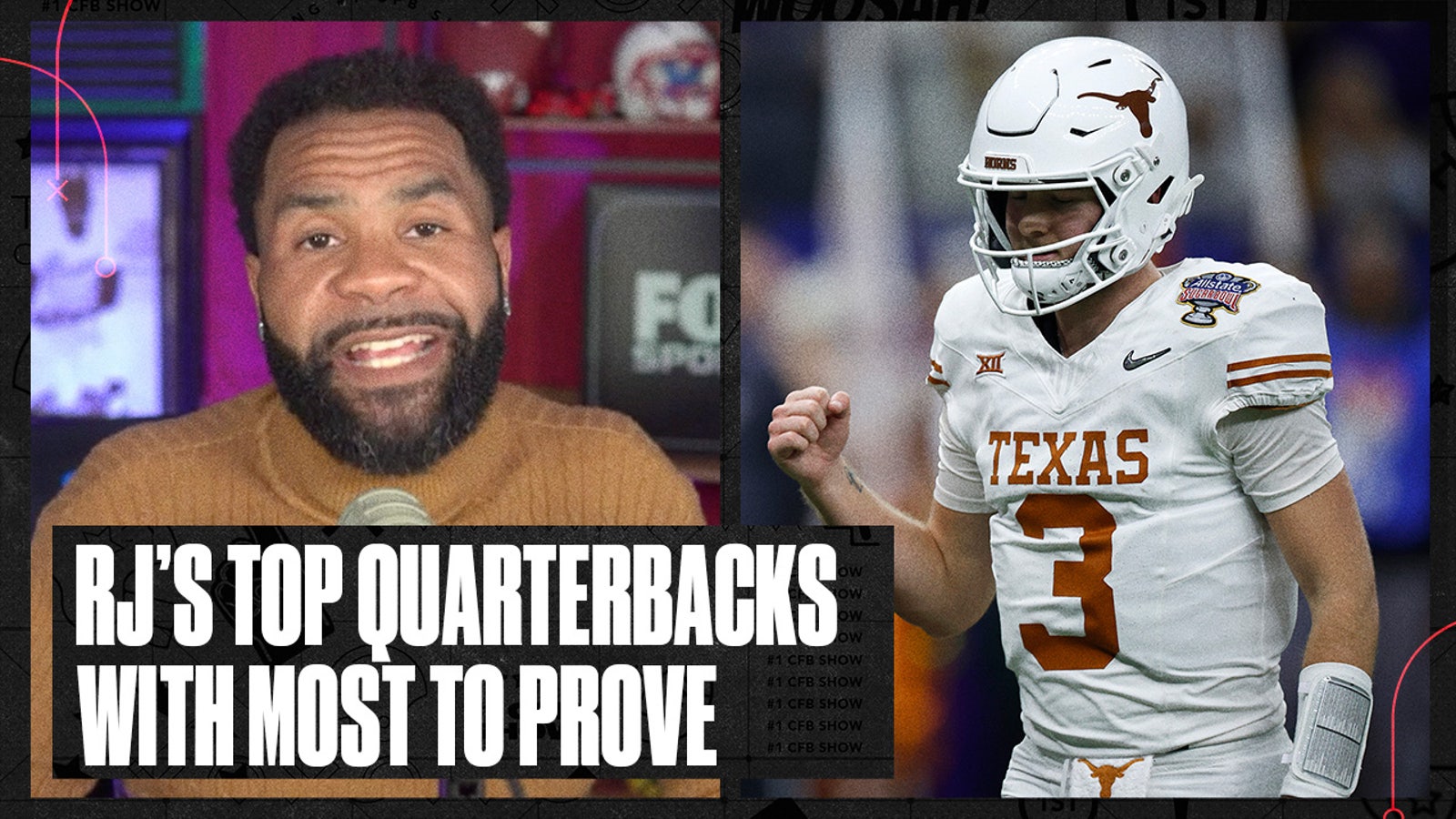 Texas' Quinn Ewers and Ohio State's Will Howard headline the list of QBs with the most to prove!