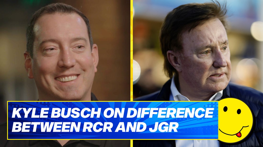 Kyle Busch describes differences between RCR & JGR | Harvick's Happy Hour