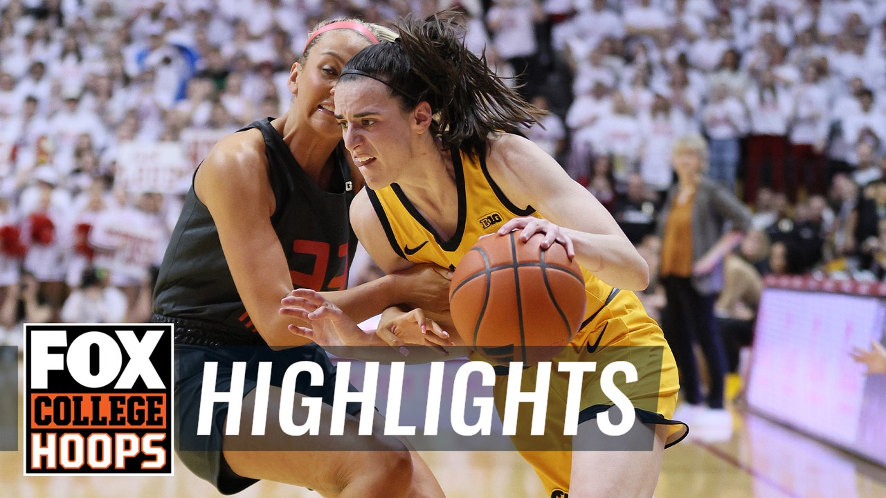 Caitlin Clark Highlights vs. Indiana | CBB on FOX