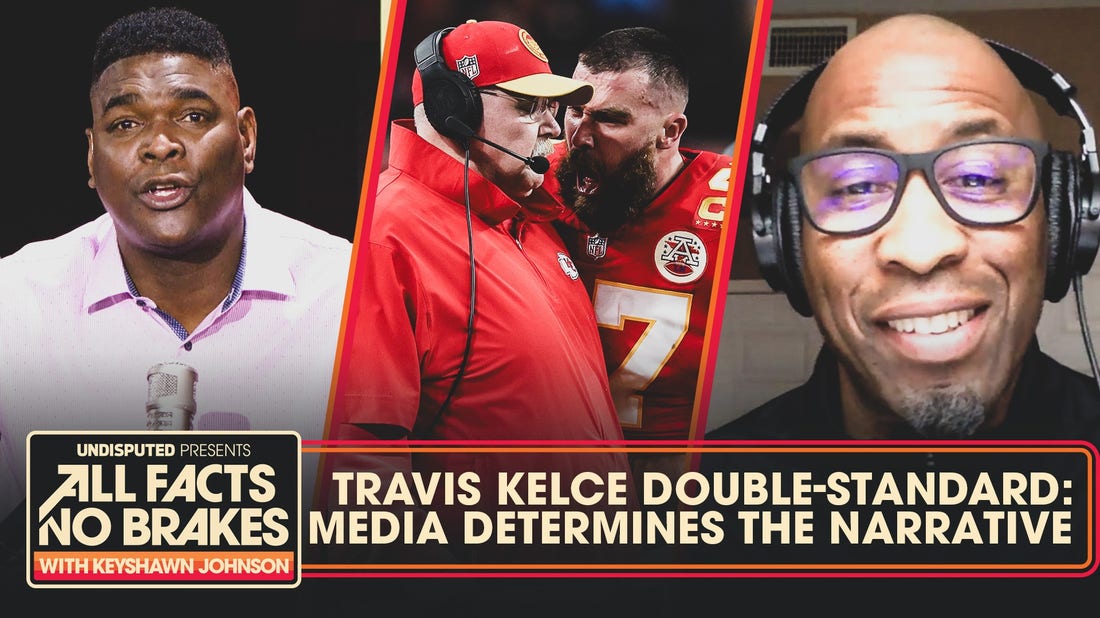 Media's reaction to Travis Kelce & Andy Reid's Super Bowl blowup | All Facts No Brakes