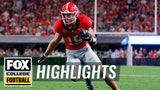 Brock Bowers Highlights | CFB on FOX