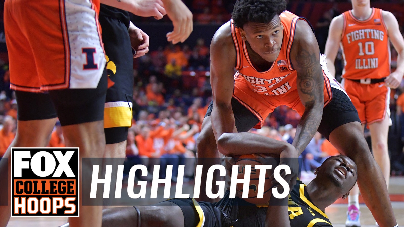 Iowa Hawkeyes vs. No. 12 Illinois Fighting Illini Highlights