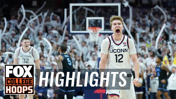 No. 1 UConn Huskies vs. Villanova Wildcats highlights | CBB on FOX