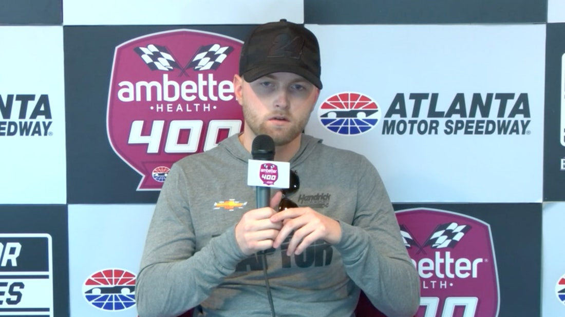 William Byron explains his approach for the race in Atlanta 