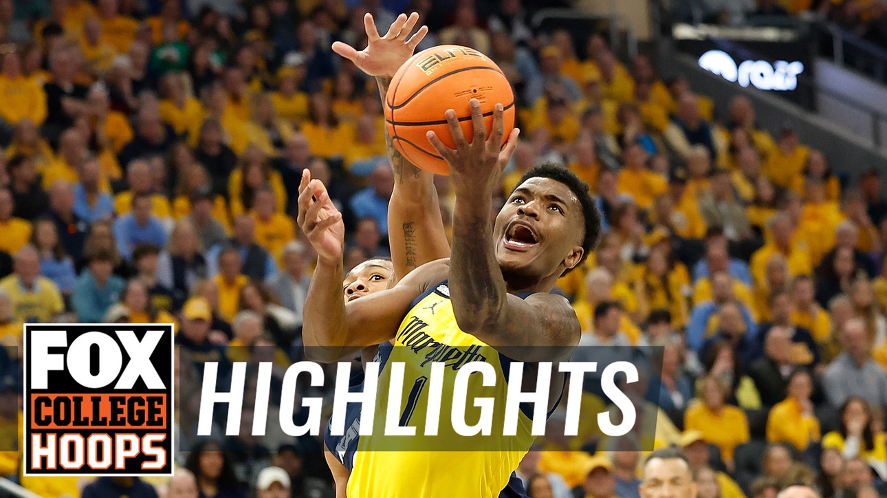 Kam Jones goes off for 34 points in Marquette's 88-64 victory over Xavier | CBB on FOX