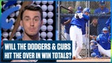 Will the Los Angeles Dodgers & Chicago Cubs hit the over on their 2024 win totals? | Flippin' Bats