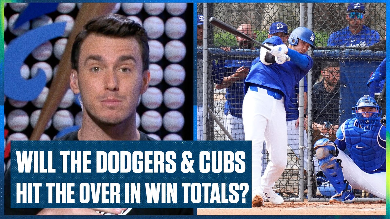 Will the Los Angeles Dodgers & Chicago Cubs hit the over on their 2024 win totals? 
