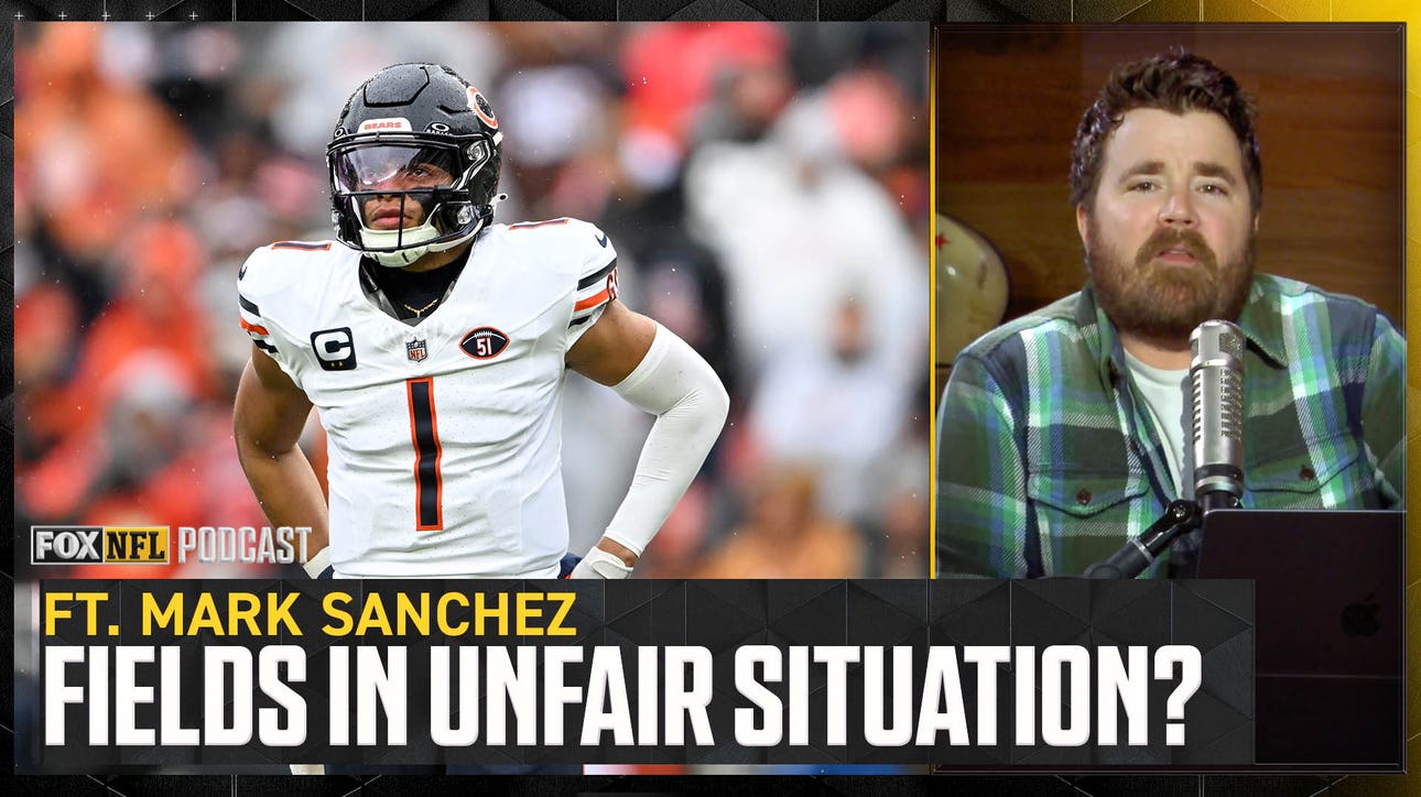 Has Justin Fields been given an unfair situation surrounding the Chicago Bears? | NFL on FOX Pod