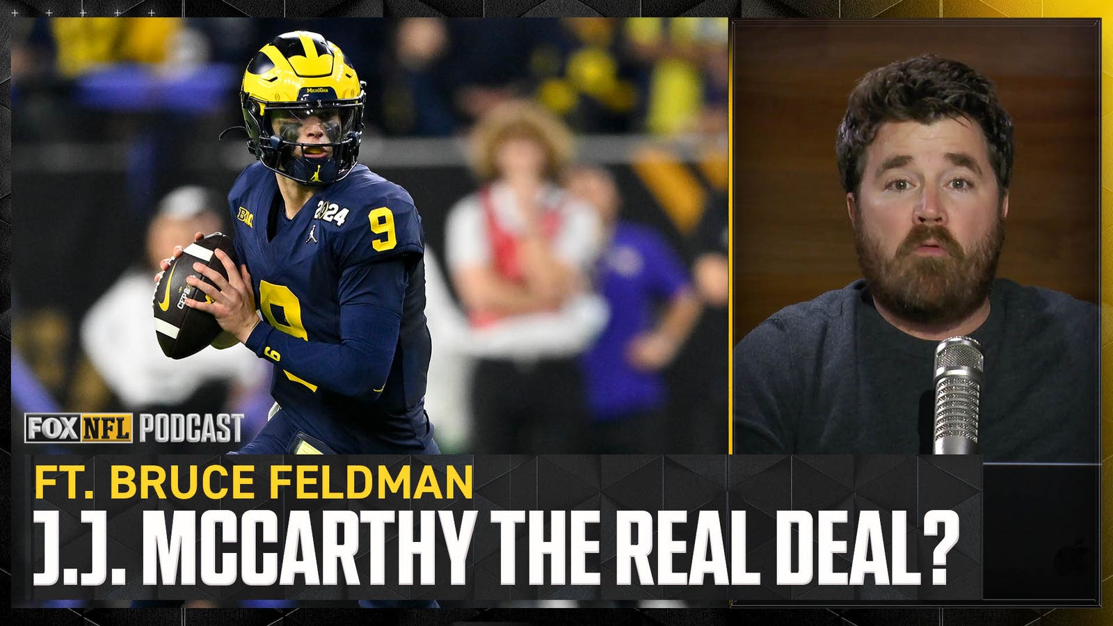 Will NFL teams regret passing on J.J. McCarthy in
NFL draft? Bruce Feldman tells you what he thinks