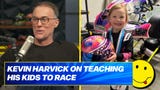 Kevin Harvick on teaching his kids to race, “different is an understatement.” | Harvick Happy Hour