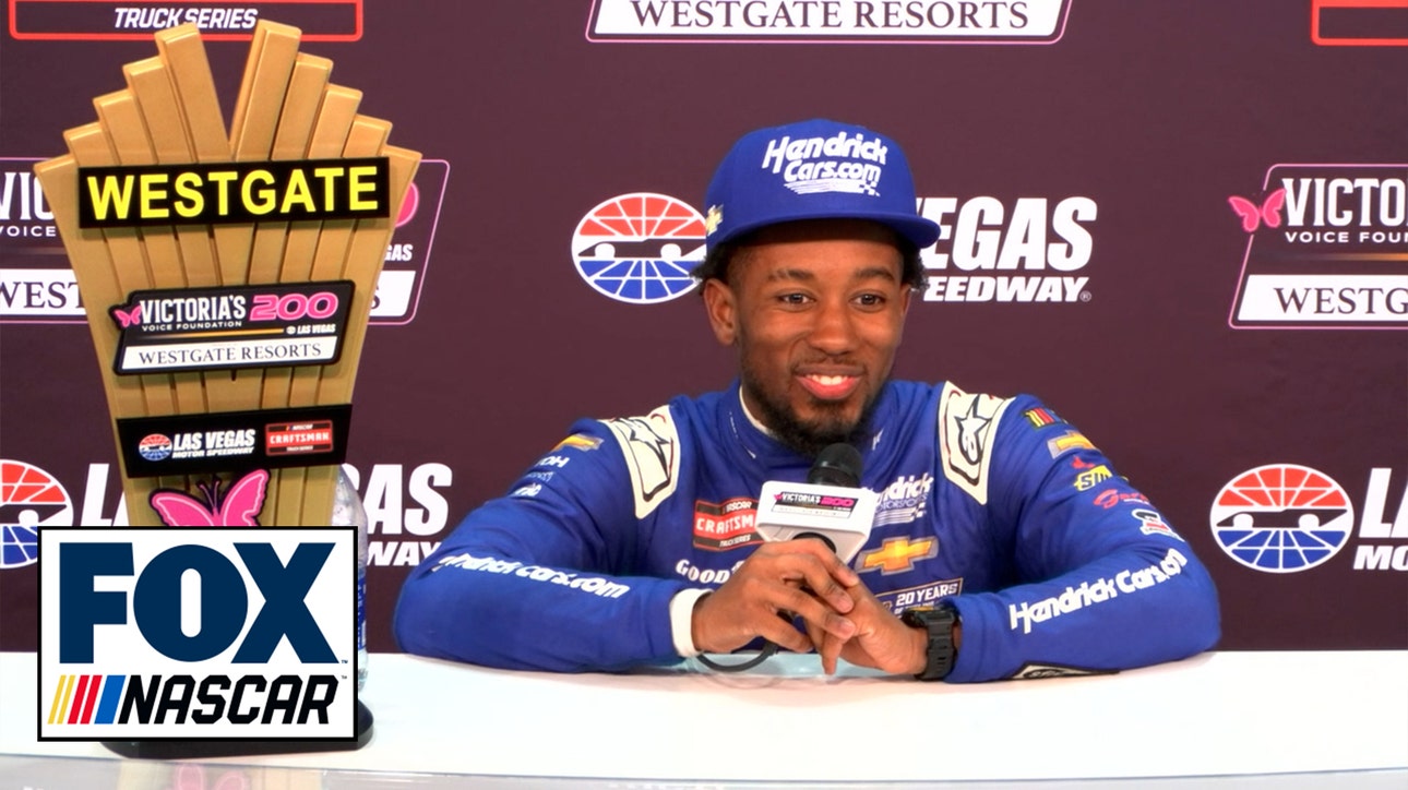 Rajah Caruth on being a college student and racer at the same time | NASCAR on FOX