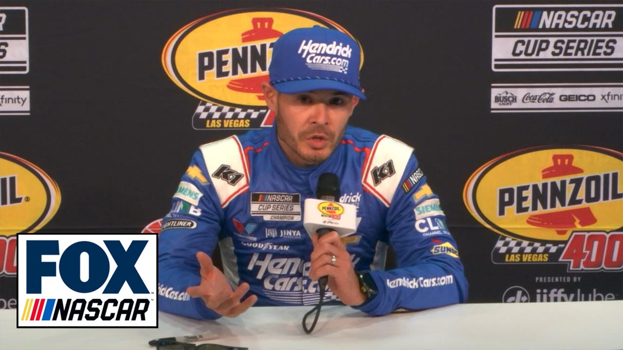 Kyle Larson on what he expected heading into Las Vegas | NASCAR on FOX