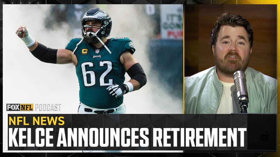 Jason Kelce announces NFL retirement after 13 seasons with Eagles