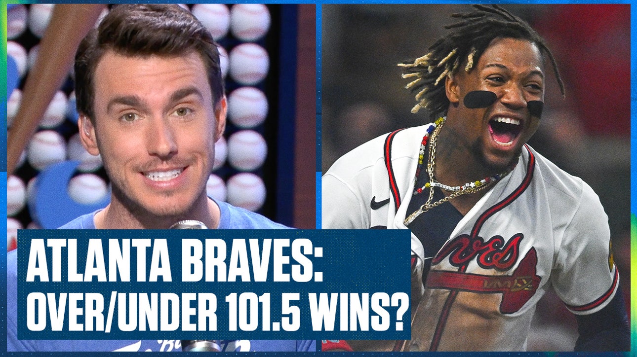 Will the Atlanta Braves win over/under 101.5 games for the 2024 season? | Flippin' Bats