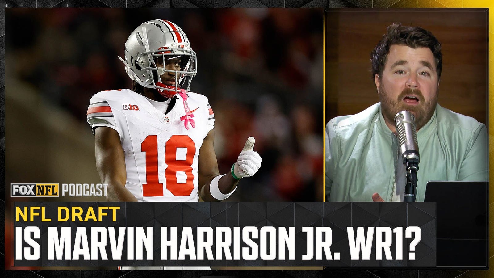Is Marvin Harrison Jr. truly the best WR in the NFL Draft?