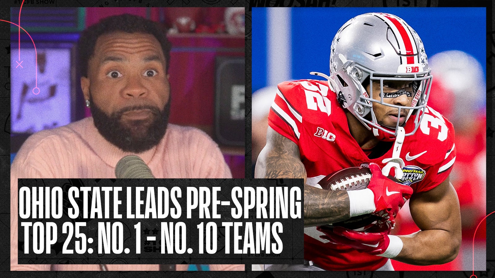 Ohio State & Georgia headline RJ Young's Pre-Spring top 10 teams heading into 2024