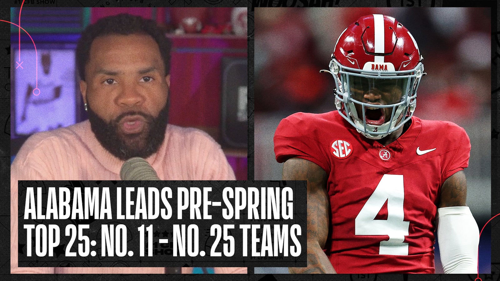 Alabama & Oklahoma headline RJ Young's Pre-Spring top 11-25 teams heading into 2024