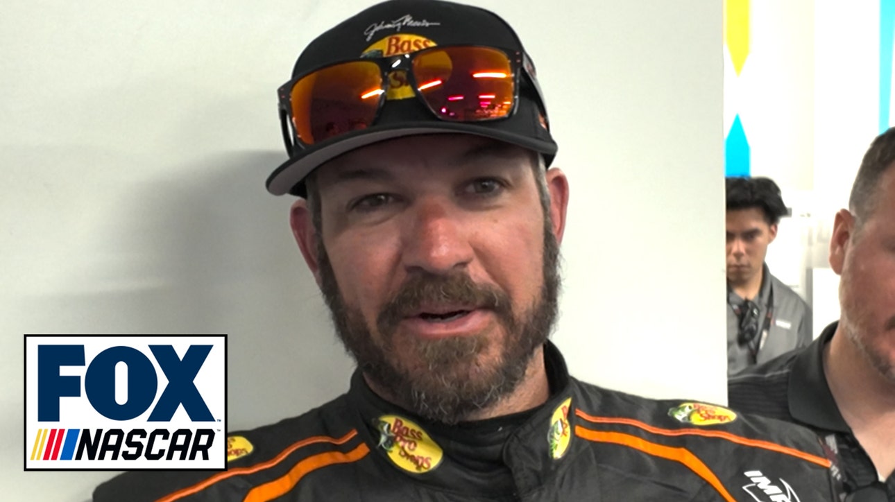 Martin Truex Jr. on the fell of his car compared to the fall | NASCAR on FOX