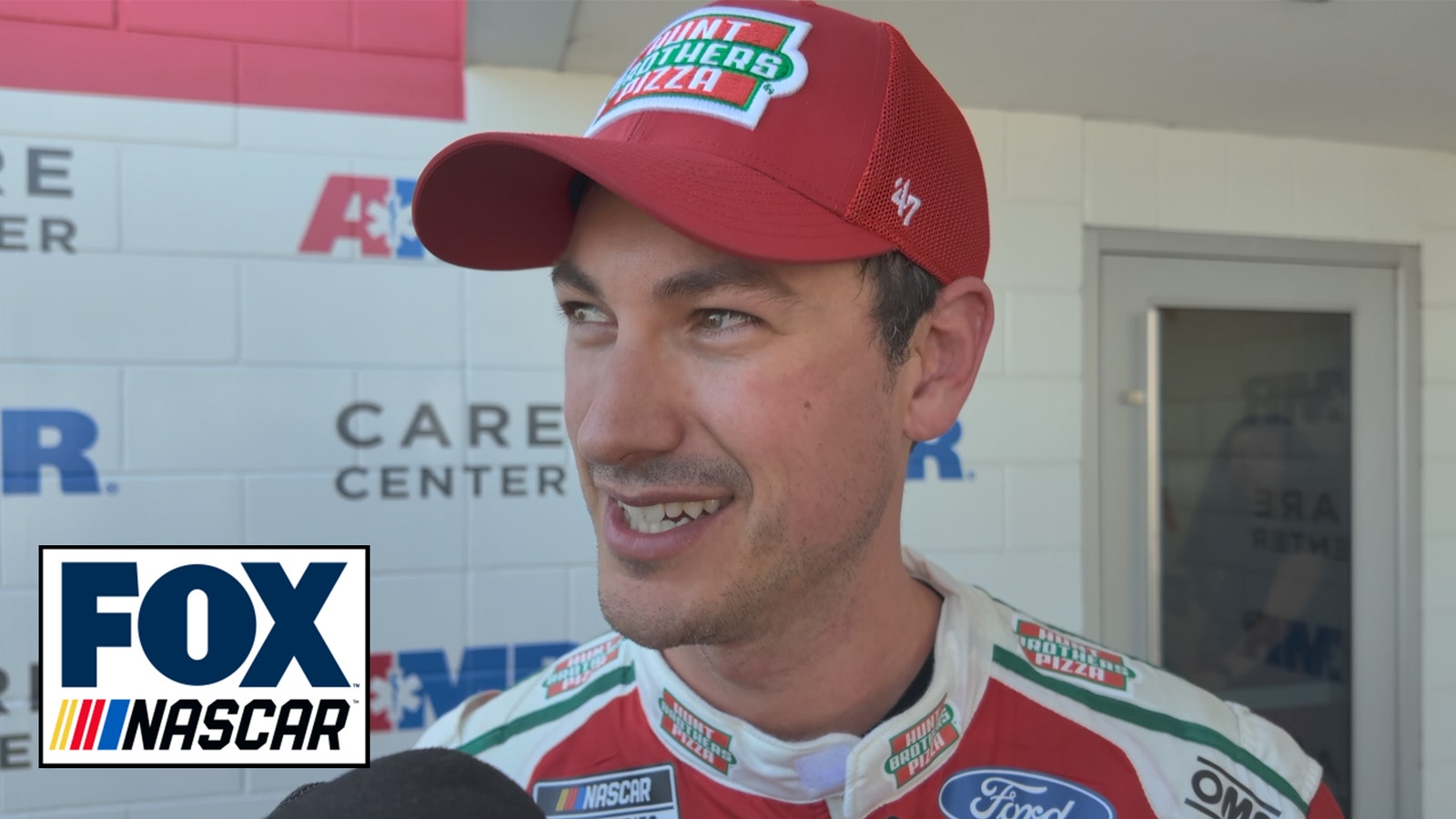 Joey Logano discusses his wreck in Shriners Children's 500 