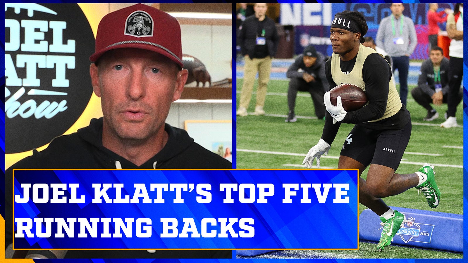 Joel Klatt ranks the top-five running backs in the 2024 NFL Draft.