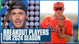 Five breakout players for MLB's 2024 season