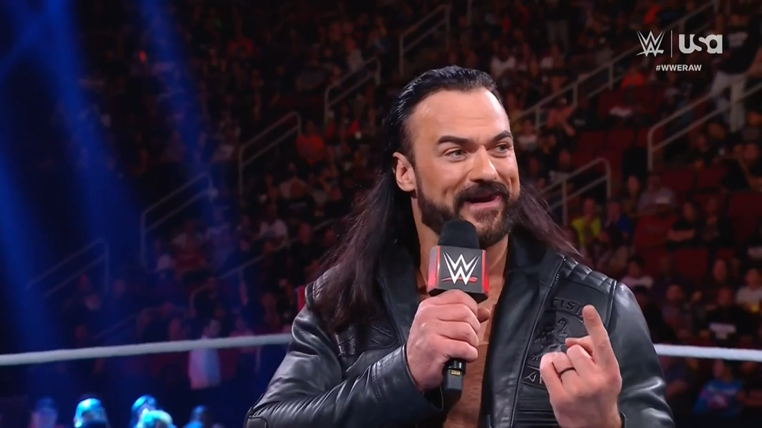 Drew McIntyre trolls Houston crowd, “Say what if you’re glad I took out CM Punk.” | WWE on FOX