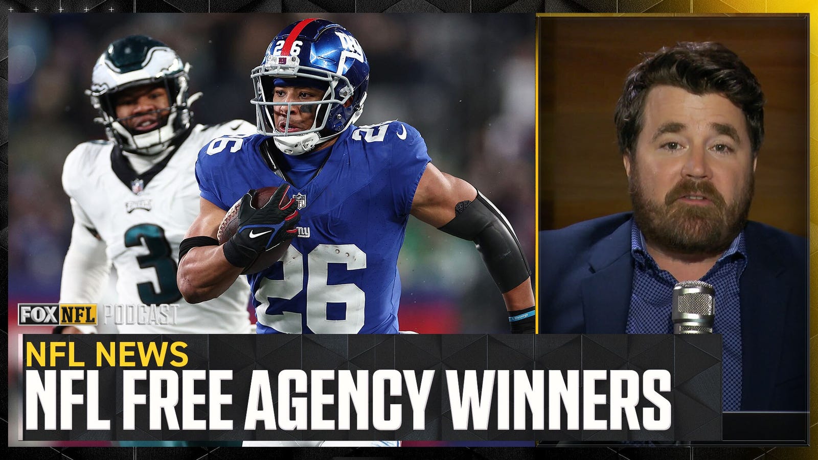 Free Agency winners and head scratchers ft. Saquon Barkley & D'Andre Swift 