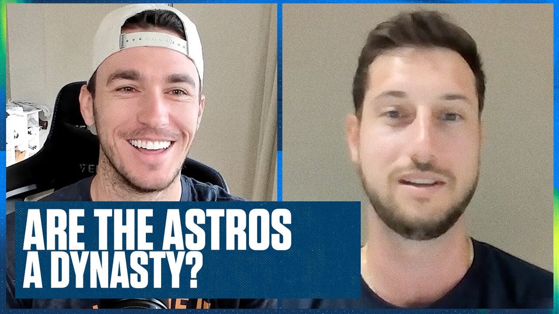 Houston Astros' Kyle Tucker on whether the Astros are a dynasty & more