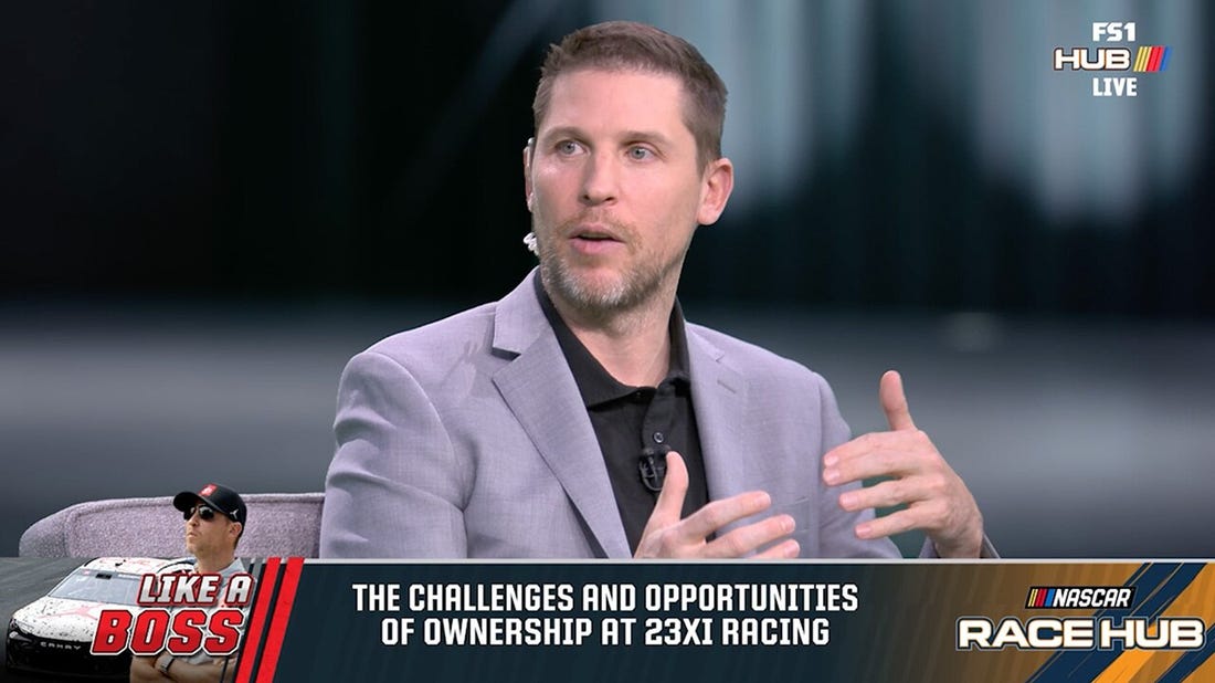 Denny Hamlin joined NASCAR Race Hub in February and explained his vision for a new shop