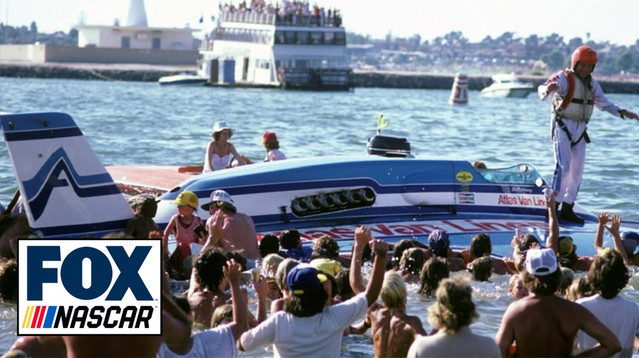 Jimmie Johnson on driving a powerboat that he used to watch as a kid | NASCAR on FOX