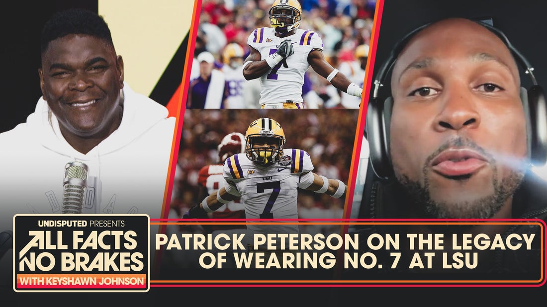  Patrick Peterson's awesome story about Tyrann Mathieu & iconic LSU #7 jersey | All Facts No Brakes