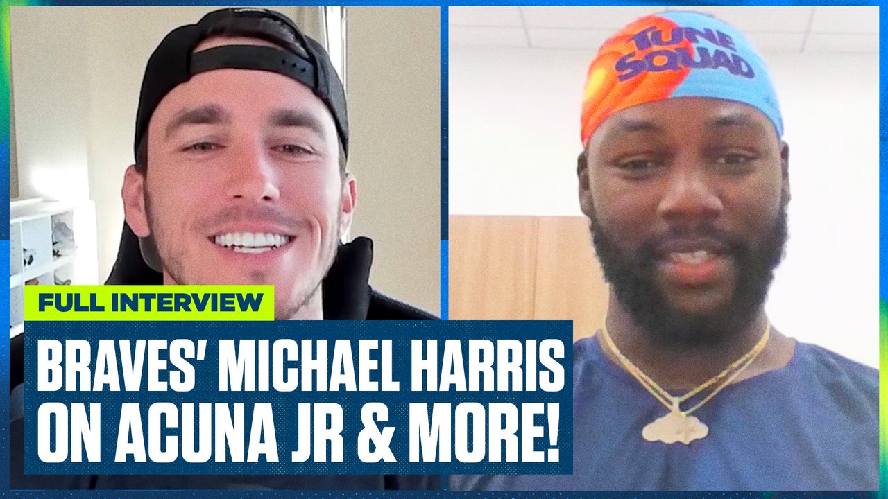 Atlanta Braves' Michael Harris II on Ronald Acuña Jr., his baseball journey & more