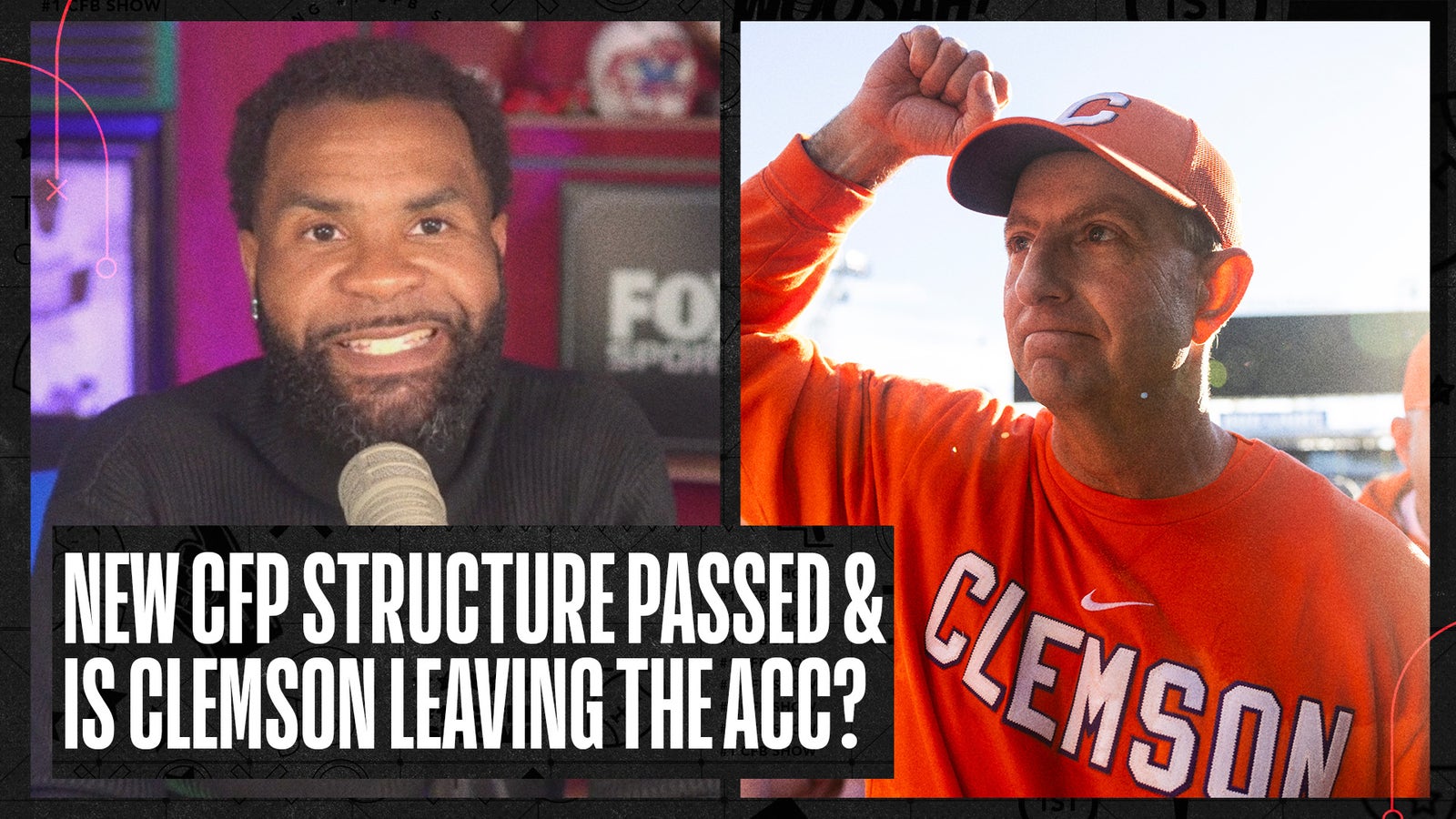 RJ Young reacts to new CFP structure, Clemson petitioning to leave ACC 